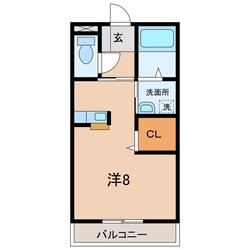 西尾口駅 徒歩16分 2階の物件間取画像